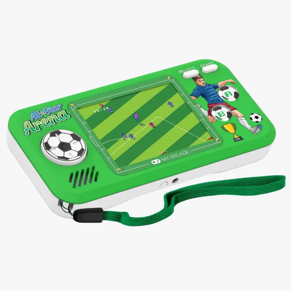 My Arcade All - Star Arena® Pocket Player – Handheld Console with 307 Games - Techty