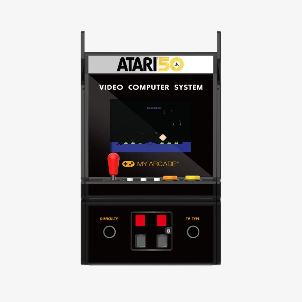 My Arcade Atari Micro Player Pro – Retro Handheld Console Featuring Classic Atari Games - Techty