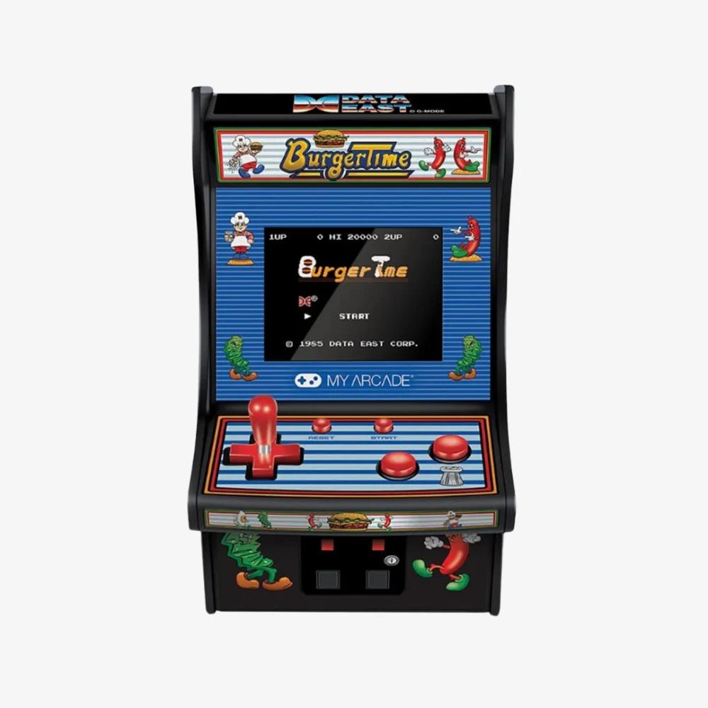 My Arcade BurgerTime Micro Player – 6.75" Retro Mini Arcade Console - Techty