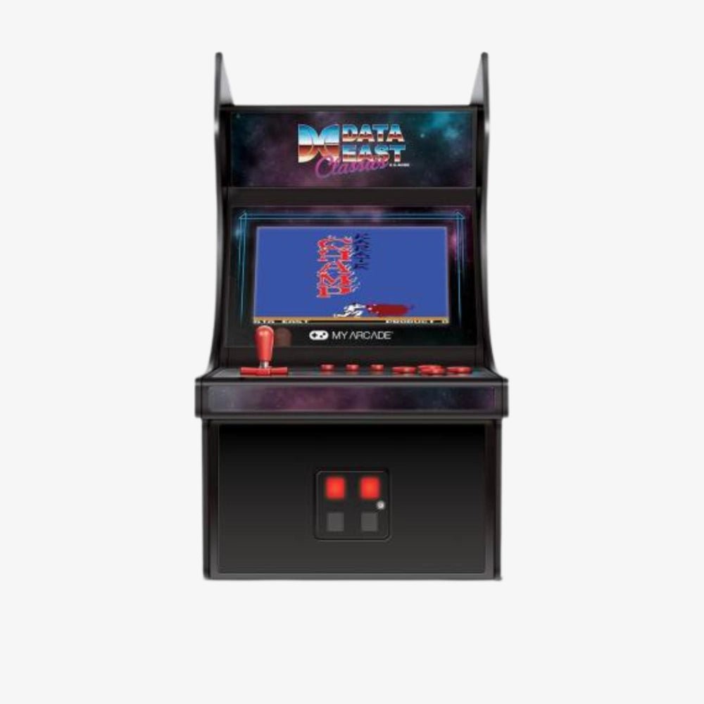 My Arcade Data East Classics Mini Player – 10" Retro Arcade Cabinet - Techty