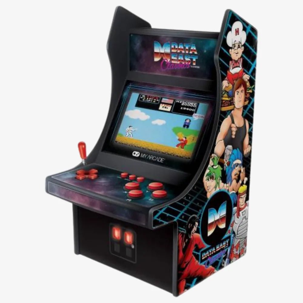 My Arcade Data East Classics Mini Player – 10" Retro Arcade Cabinet - Techty