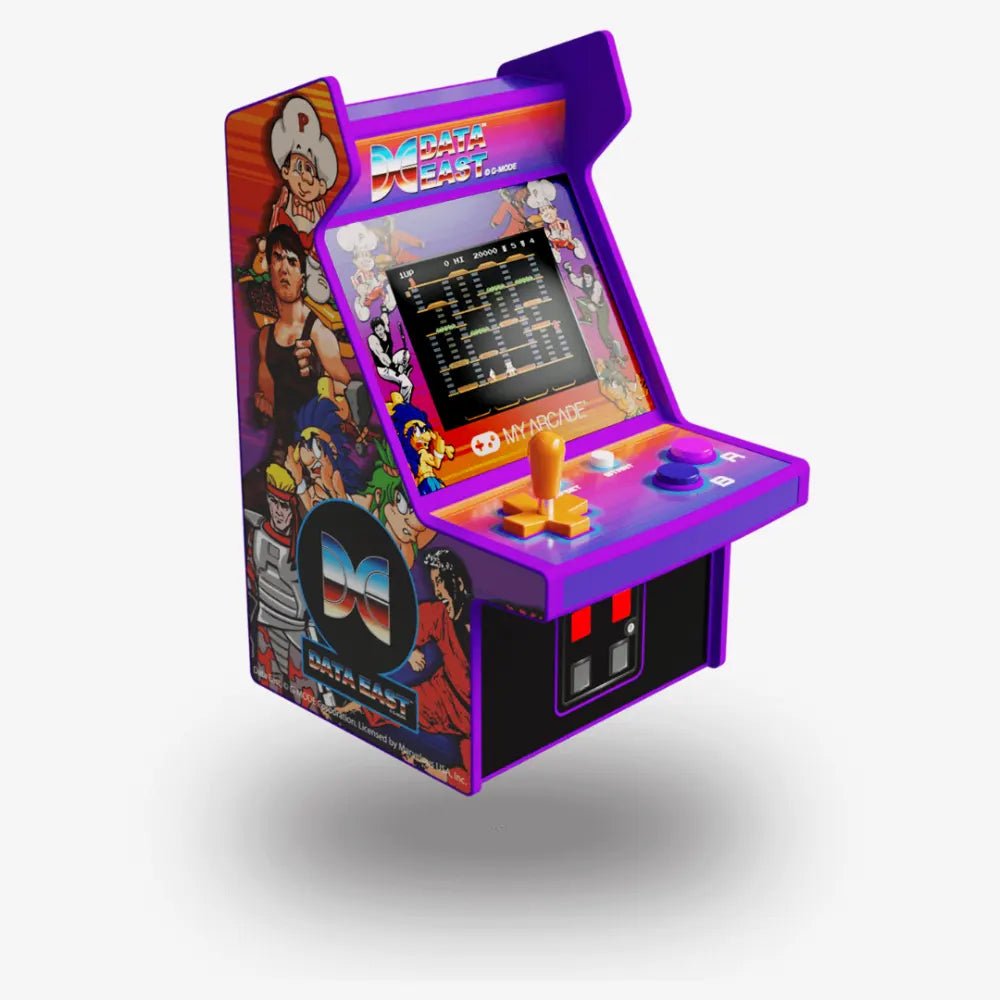 My Arcade Data East Hits Micro Player – Classic Retro Arcade Console - Techty