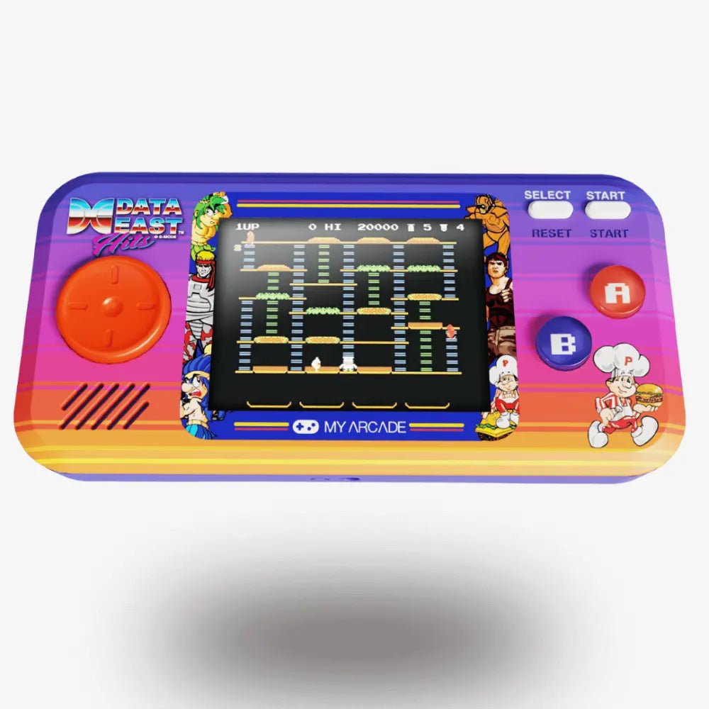 My Arcade Data East Hits Micro Player – Classic Retro Arcade Console - Techty