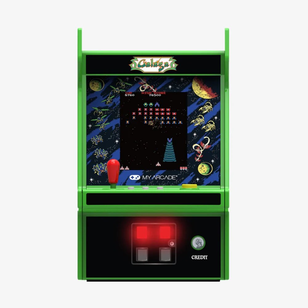 My Arcade GALAGA Micro Player Pro – Classic Space Shooter Mini Arcade Console - Techty