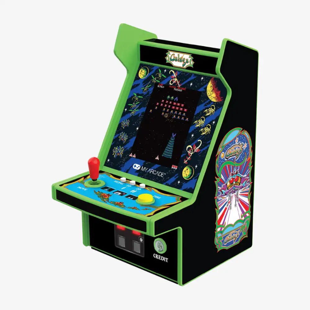 My Arcade GALAGA Micro Player Pro – Classic Space Shooter Mini Arcade Console - Techty