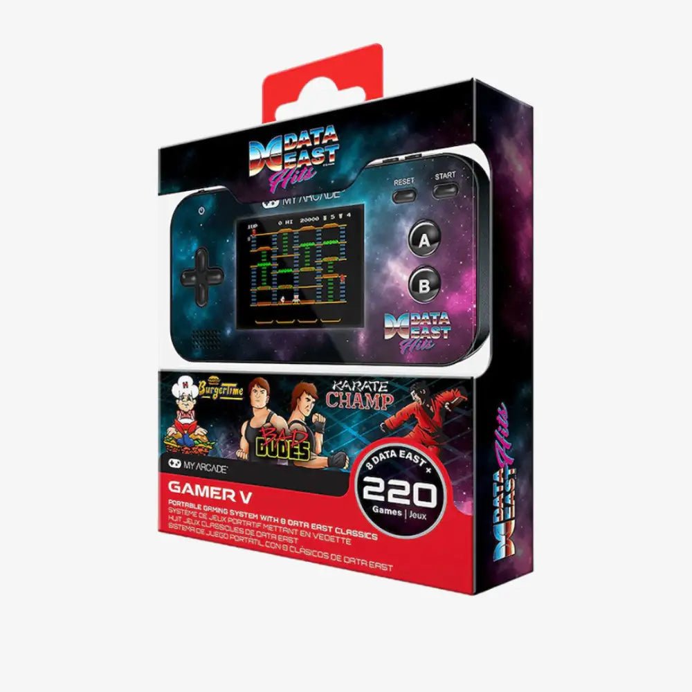 My Arcade Gamer V – 220 Built - In Games + 8 Data East Classics - Techty