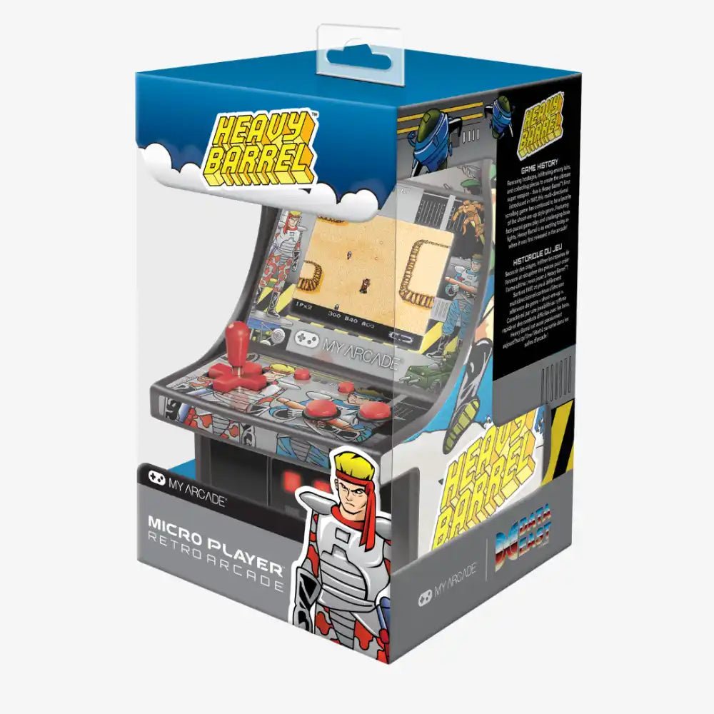 My Arcade Heavy Barrel Micro Player - Techty