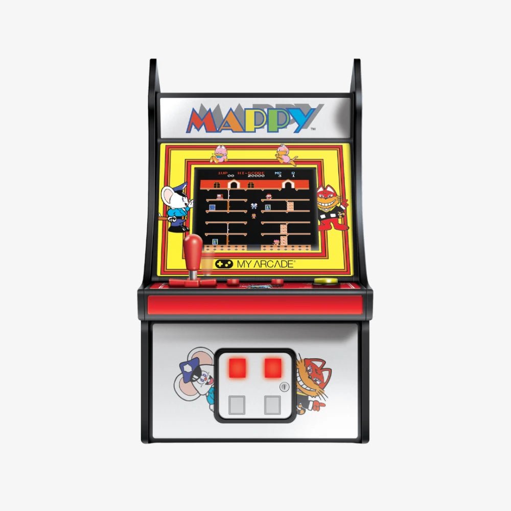 My Arcade MAPPY Micro Player – Collectible Miniature Arcade Cabinet - Techty
