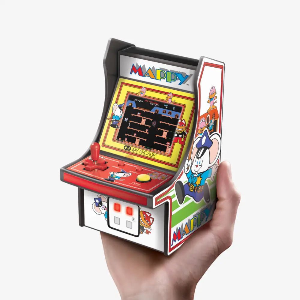 My Arcade MAPPY Micro Player – Collectible Miniature Arcade Cabinet - Techty