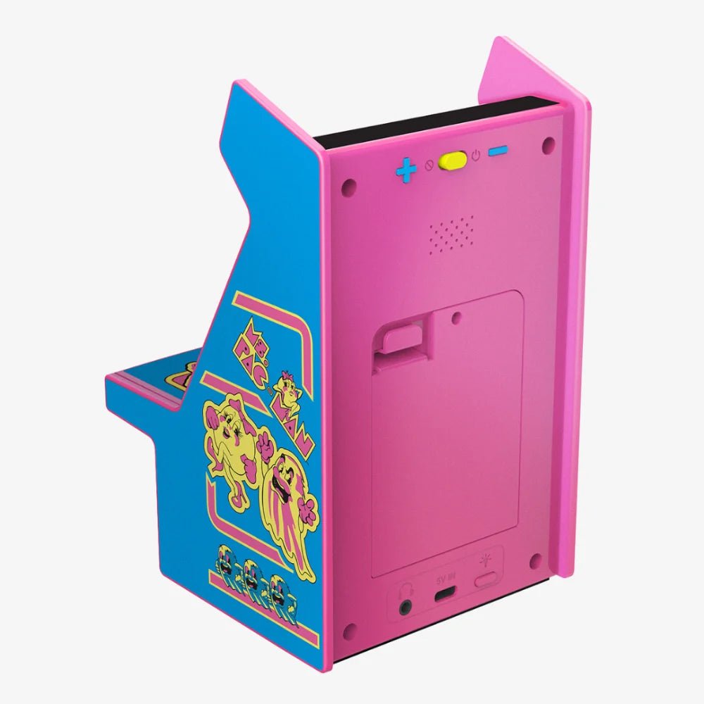 My Arcade Ms. PAC - MAN Micro Player Pro – Classic Retro Mini Arcade Console - Techty