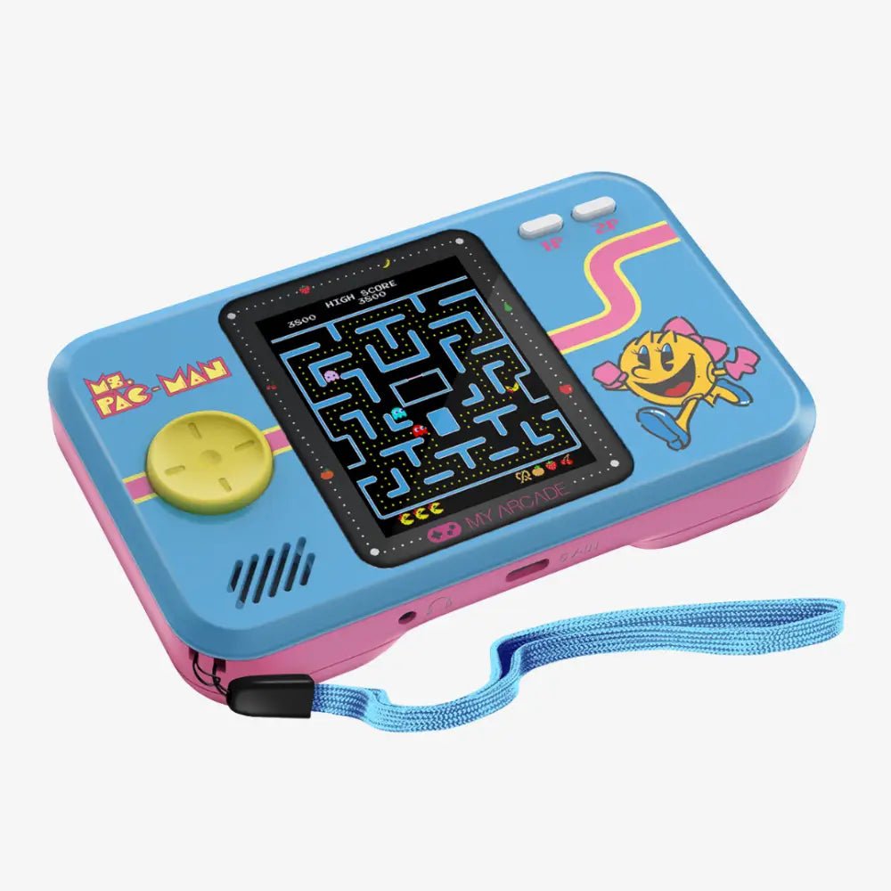 My Arcade Ms. PAC - MAN Pocket Player Pro – Official Retro Handheld Console by My Arcade - Techty