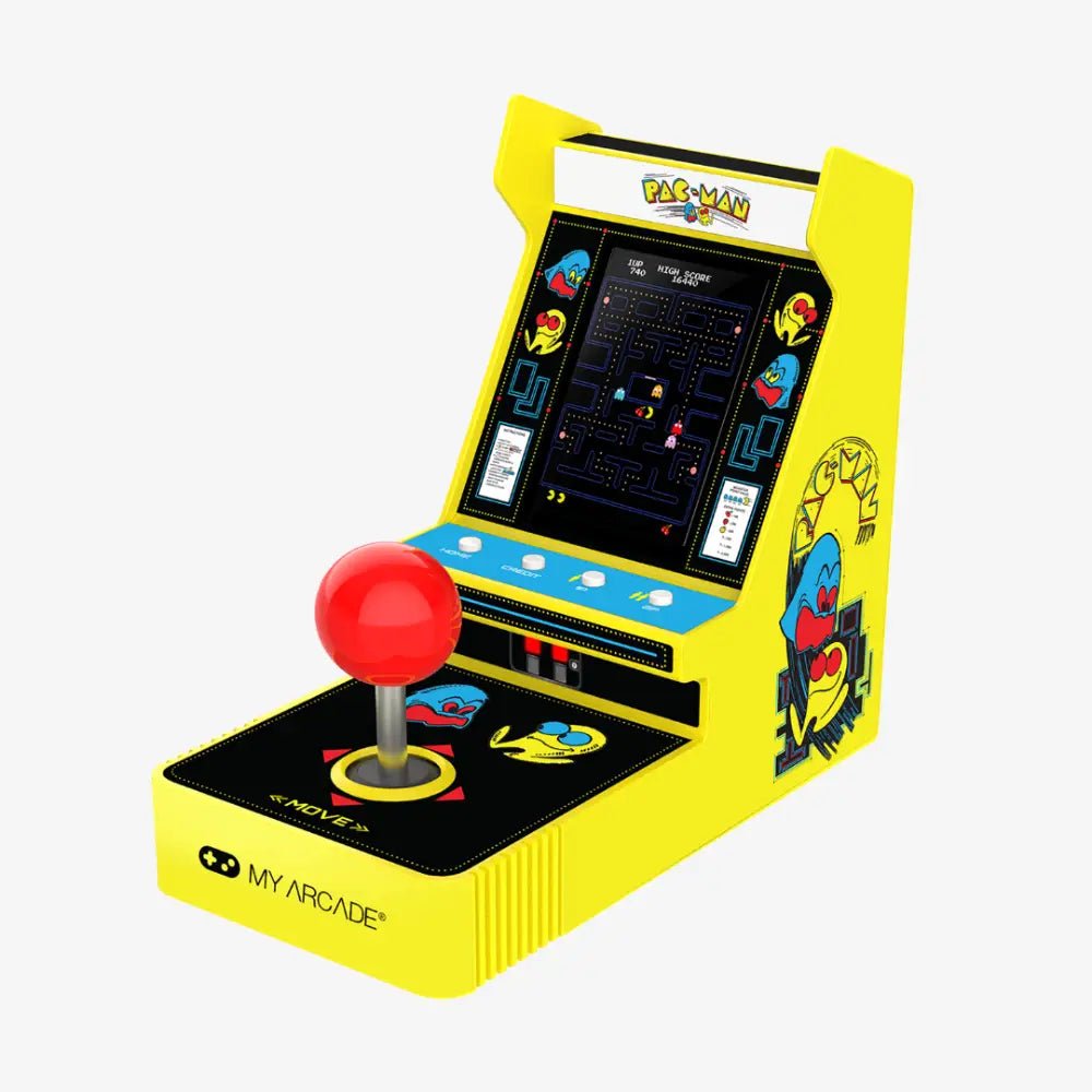 My Arcade PAC - MAN Joystick Player – Retro Portable Arcade Console - Techty