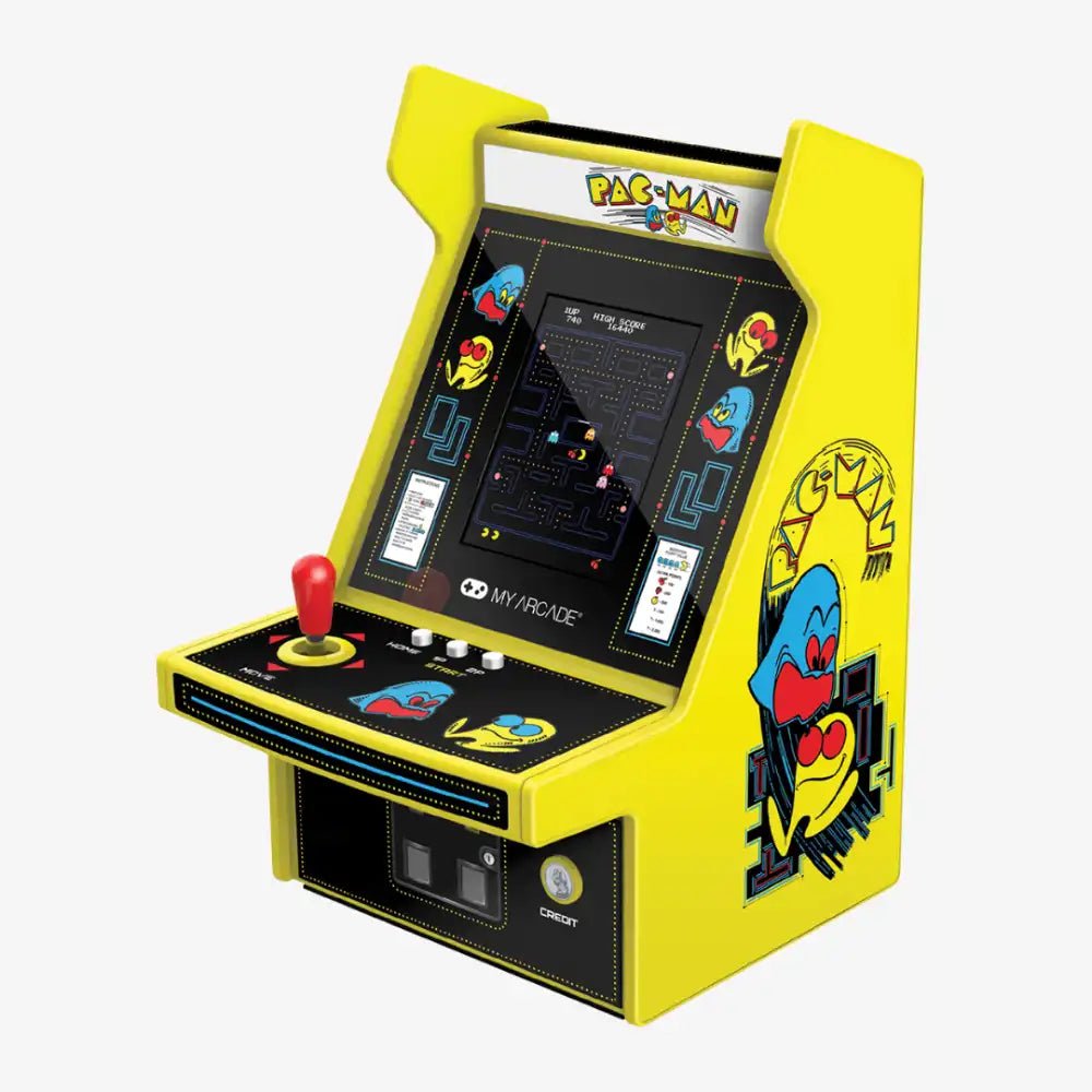 My Arcade PAC - MAN Micro Player Pro – Official Retro Mini Arcade Console - Techty