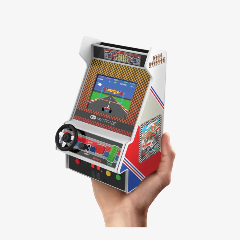 My Arcade POLE POSITION Racing Player – Retro Racing Arcade Console - Techty