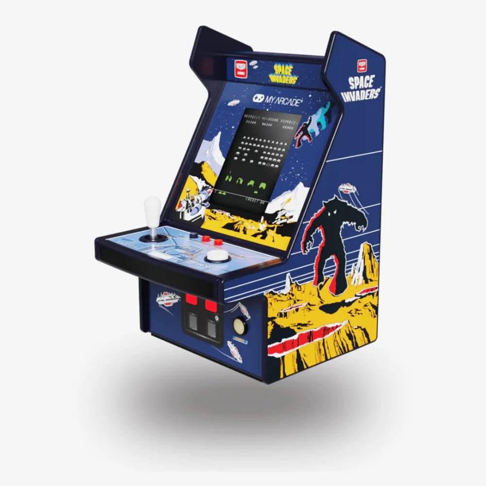 My Arcade SPACE INVADERS Micro Player – Classic Retro Mini Arcade Console - Techty