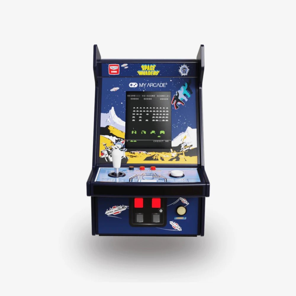 My Arcade SPACE INVADERS Micro Player – Classic Retro Mini Arcade Console - Techty