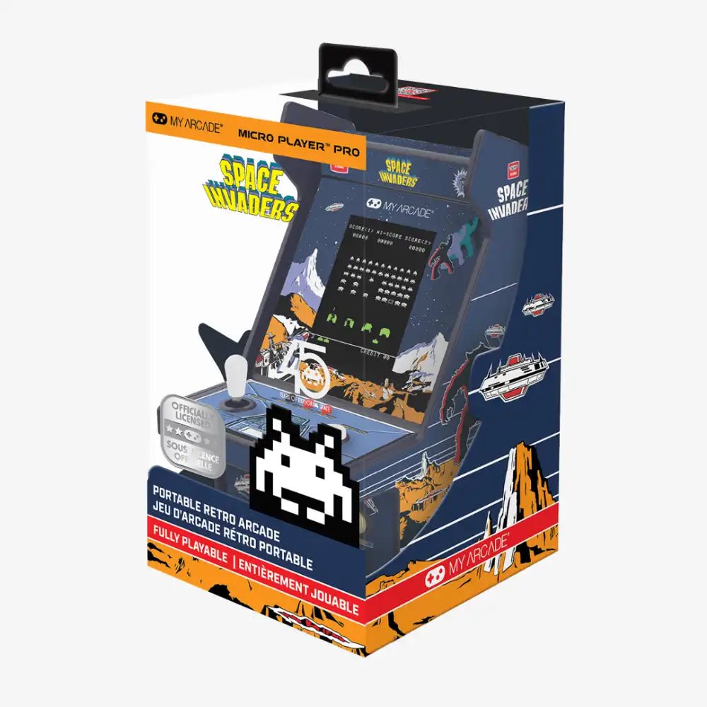 My Arcade SPACE INVADERS Micro Player Pro – Retro Arcade Console by My Arcade - Techty