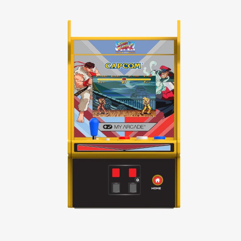 My Arcade Super Street Fighter II Micro Player Pro – Official CAPCOM Arcade Mini Console - Techty
