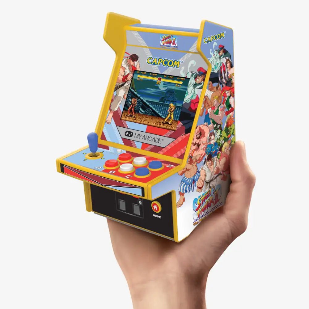 My Arcade Super Street Fighter II Micro Player Pro – Official CAPCOM Arcade Mini Console - Techty