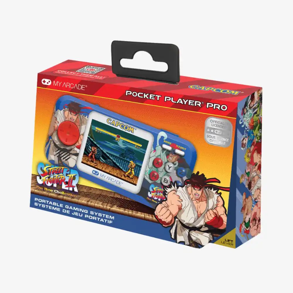 My Arcade Super Street Fighter II Pocket Player Pro – Retro Handheld Console by My Arcade - Techty