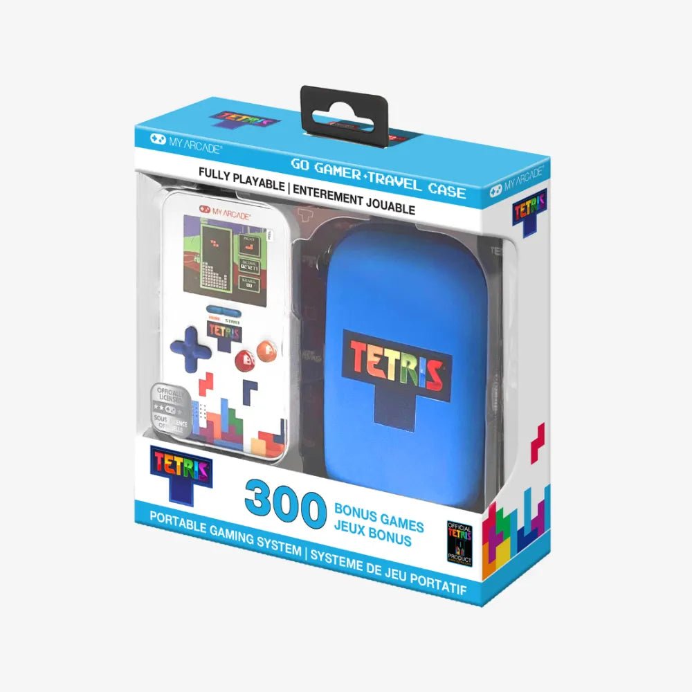 My Arcade Tetris Go Gamer – Handheld Tetris Console with 301 Games - Techty
