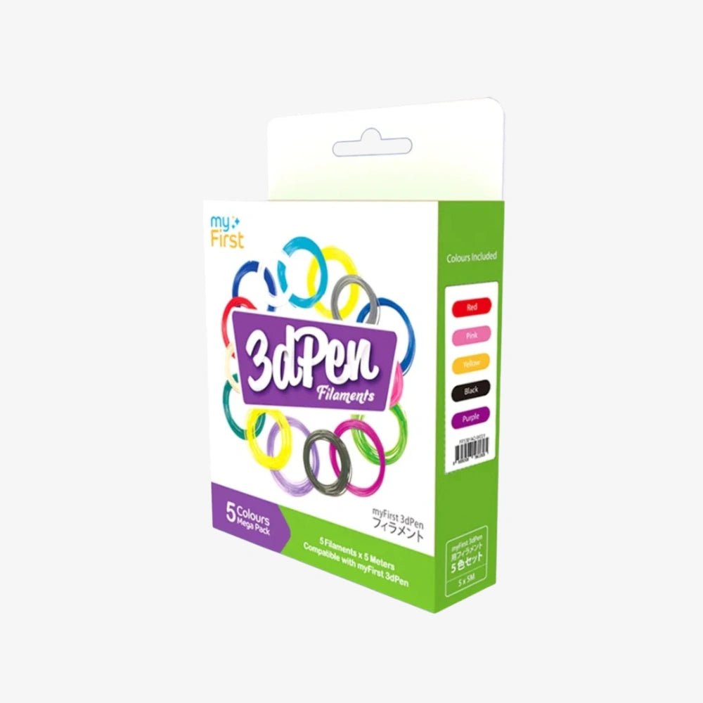 Myfirst Filaments 3DPens - 5 Color - Techty