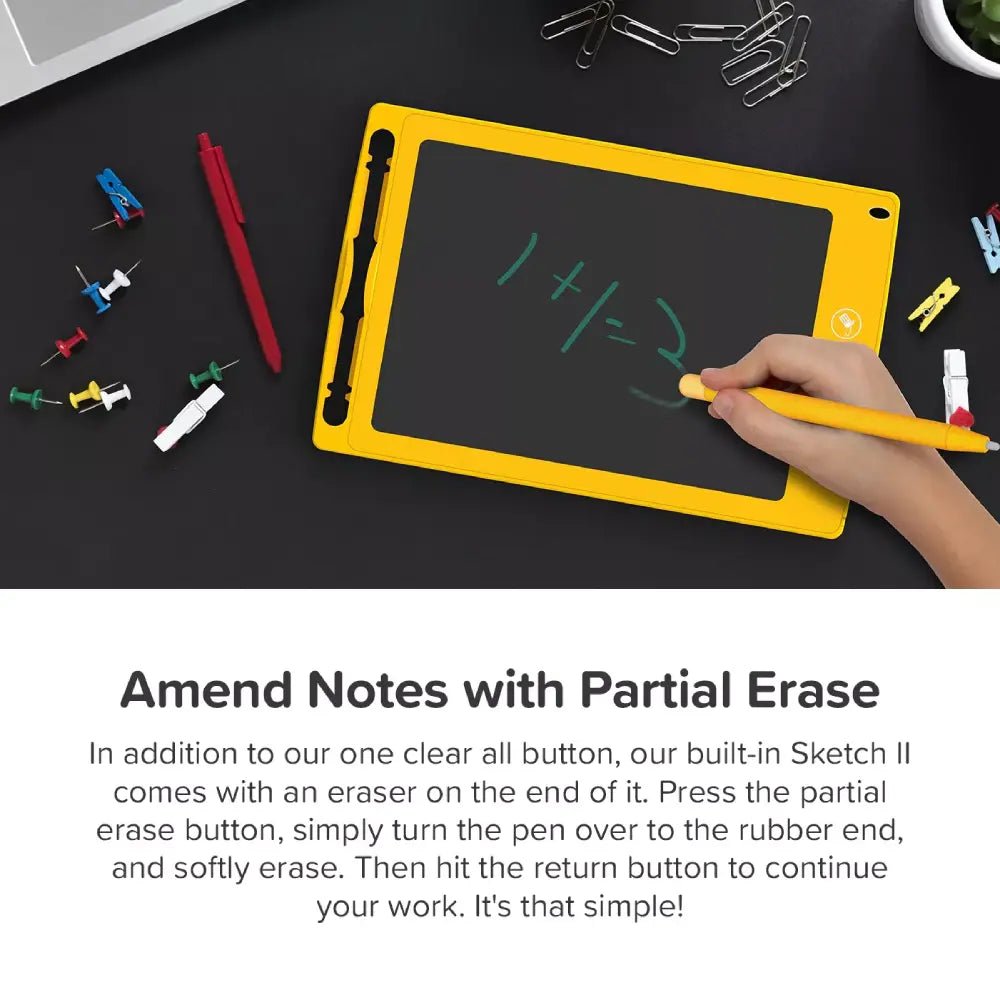MYFIRST Sketch Pad – Sketch 3 (Yellow) 10 - Inch - Techty