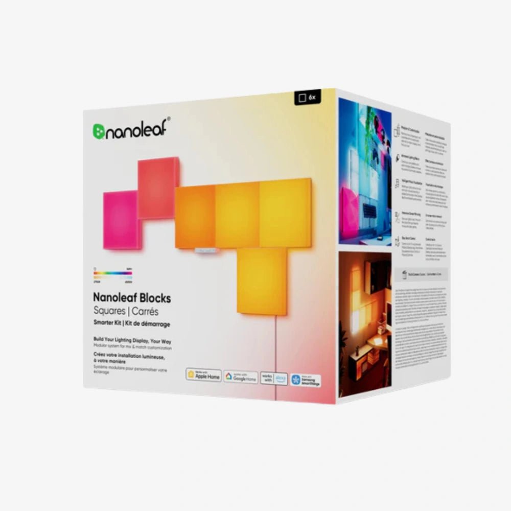 NANOLEAF Block SMK BIG Square - 6 PACK - Techty