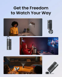 Nebula Capsule Air Google TV Projector