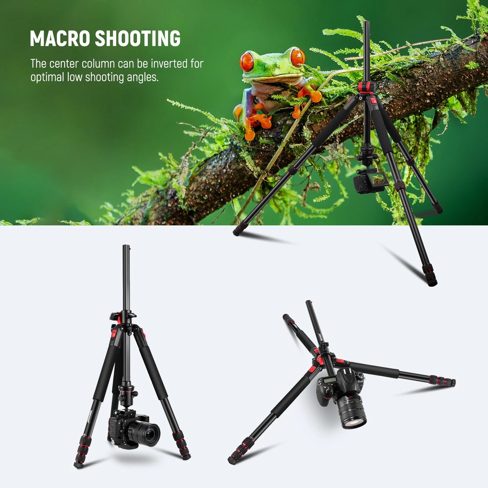 Neewer Multifunctional Aluminium Tripod with Monopod Option