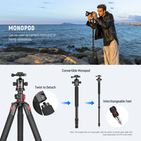 Neewer Multifunctional Aluminium Tripod with Monopod Option