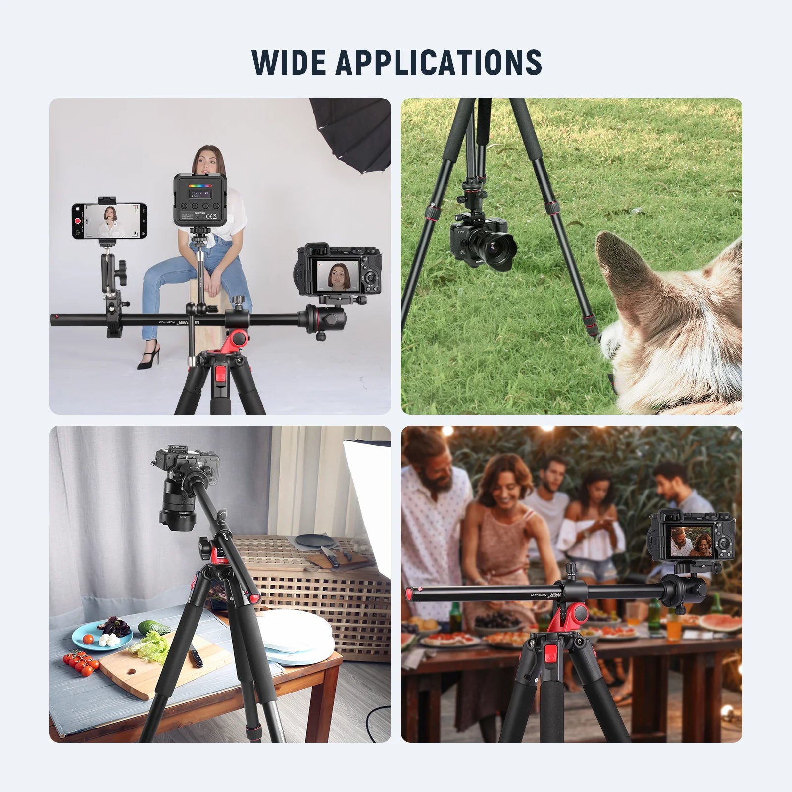 Neewer Multifunctional Aluminium Tripod with Monopod Option