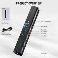 Neewer TL21C App RGB LED Light Wand
