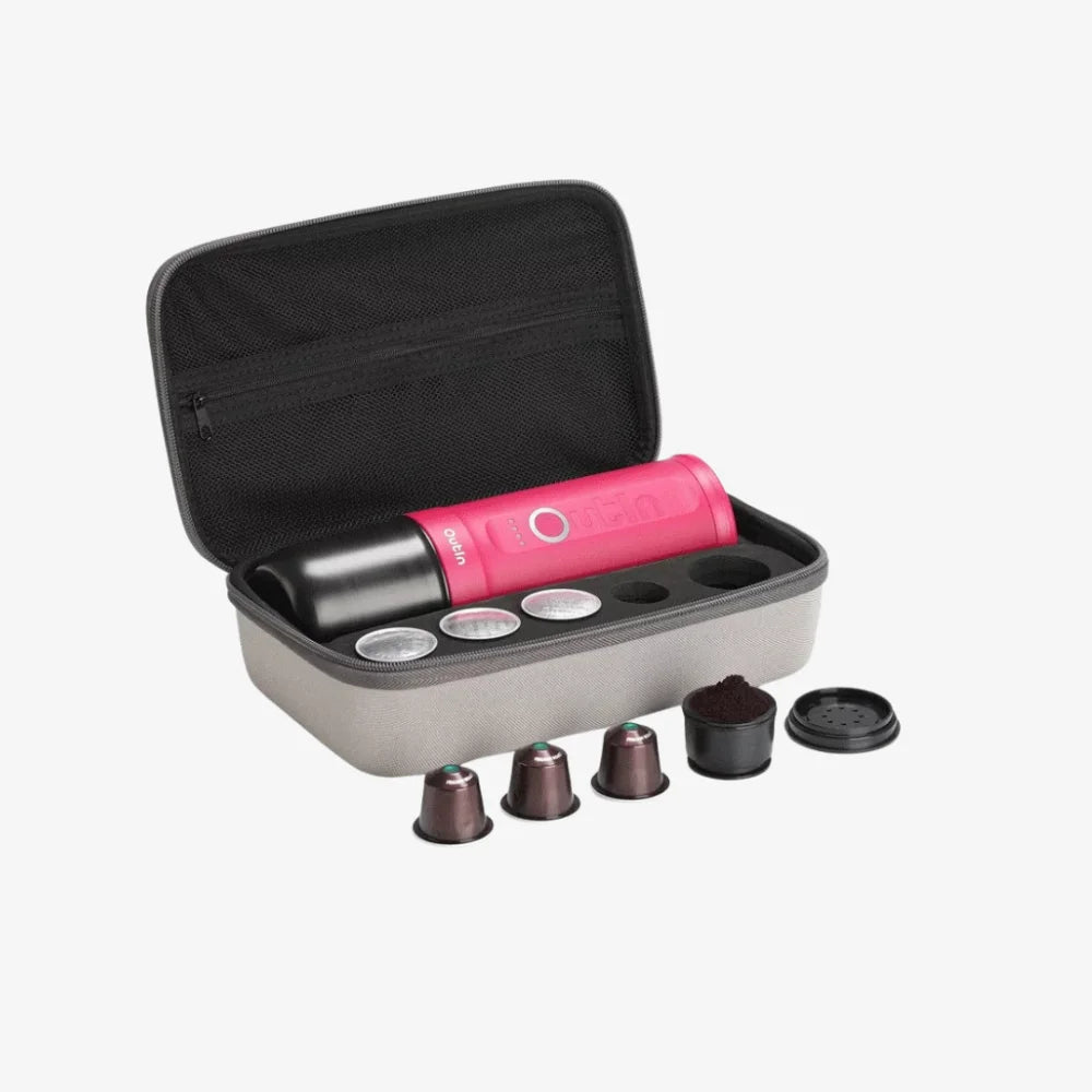 Outin Nano Portable Espresso Machine (Crimson Red) - Techty