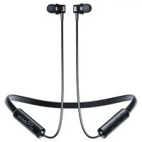Porodo Blue ENC Neckband In-Ear Earphones Black