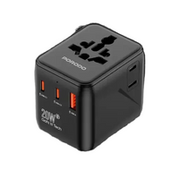 Porodo Universal Travel GaN Quick Charger-Black