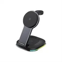 Porodo Compact Folding Wireless Charging Stand FWC063-Black
