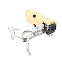 Porodo Lifestyle Portable Camping Gas Stove Quick Install Magnetic Valve-Light Brown