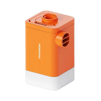 Porodo Lifestyle 4-Function Portable Pumb -Orange