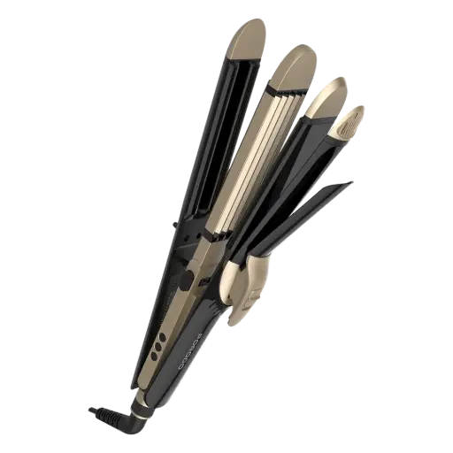 Porodo Lifestyle 4 Style Hair Iron-Black