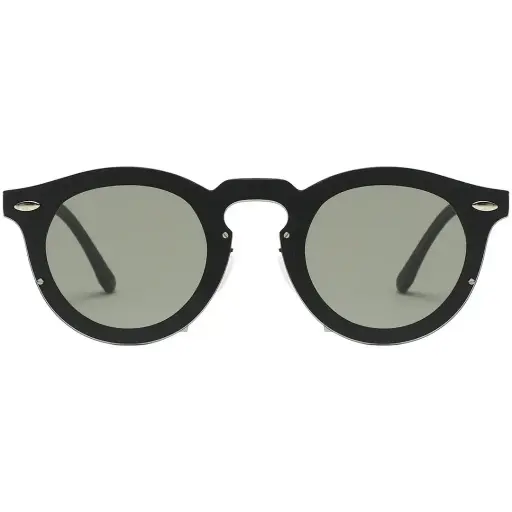 Porodo Lifestyle Dale Round Frame Sunglasses -Black