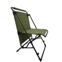 Porodo Lifestyle Dual-Function Foldable Camping Chair & Table-Green