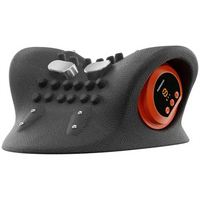 Porodo Lifestyle Tri-Mode Heated Cervical Pillow Massager with Wave Heat & Vibration-Black