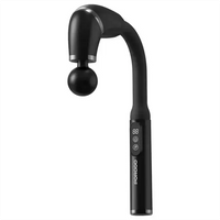 Porodo Lifestyle U-Shaped Handle 4-Head Deep Massager -Black