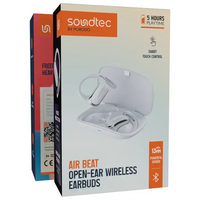 Porodo Soundtec Air Beat Open-Ear Wireless Earbuds-White