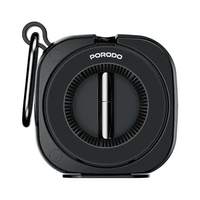 Porodo Loop Magnetic Phone Holder with Adjustable Travel Base - Black
