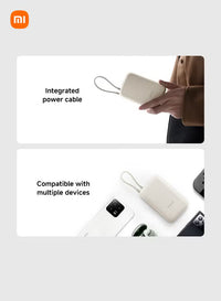 Xiaomi Power Bank 10000mAh 22.5W Integrated Type-C Cable