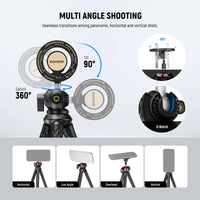 Neewer T30 Flexible Tripod with Magnetic Phone Holder