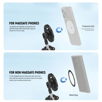 Neewer T30 Flexible Tripod with Magnetic Phone Holder