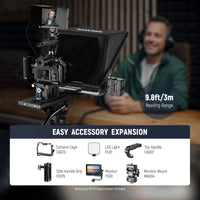 Neewer X14 III Aluminum Alloy Teleprompter with 501PL Quick Shoe Plate